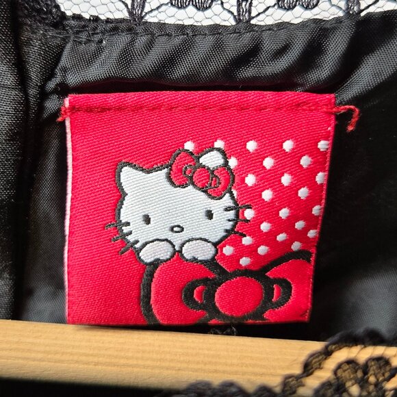 Hello Kitty Princess Dress Youth Laced Edge Bow and Trinket Accent Dressy 5 - Picture 5 of 6